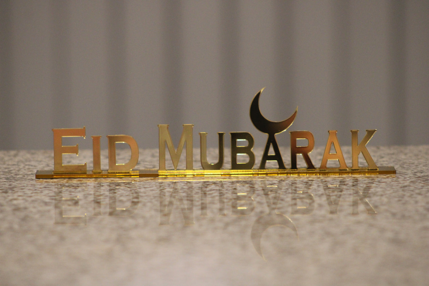 Eid Mubarak With Crescent