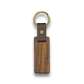 Blank Rectangular Walnut Keychain